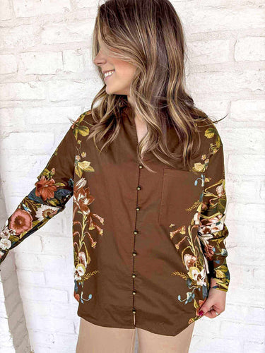 Going Strong Brown Top