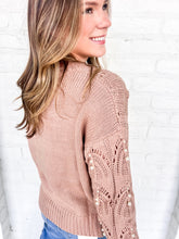 Load image into Gallery viewer, Classy Details Light Mocha Top