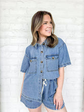 Load image into Gallery viewer, Purpose Matters Light Denim Set