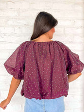 Load image into Gallery viewer, Burgundy Babe Top