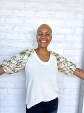 Load image into Gallery viewer, THML Pure Love Cream Top