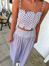 Load image into Gallery viewer, The Emily Blue Polka Dot Set