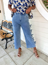 Load image into Gallery viewer, Seeing Bows Denim Pants