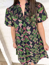 Load image into Gallery viewer, Easy Going Black &amp; Pink Dress