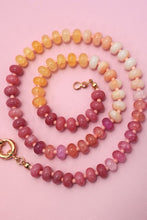 Load image into Gallery viewer, Stacy-C Natural Stone Pink Mix Necklace