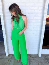 Load image into Gallery viewer, Powerful Enough Green Jumpsuit