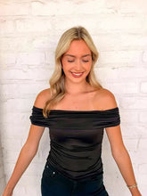 Load image into Gallery viewer, Way To Go Black Fold Over Top
