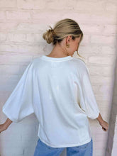 Load image into Gallery viewer, Any Chances White Top