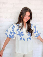 Load image into Gallery viewer, THML Together With Love Cream Top