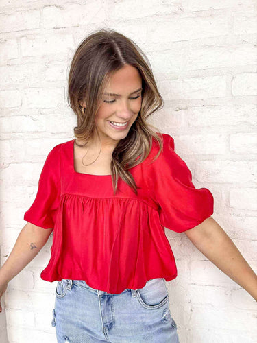 When You See Me Red Top