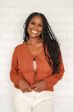 Load image into Gallery viewer, I Need You Now Cinnamon Cardigan