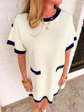 Load image into Gallery viewer, Making Moves Cream Dress