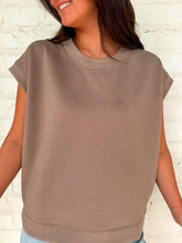 Load image into Gallery viewer, In A Daydream Cocoa Scuba Top