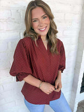 Load image into Gallery viewer, Show You Care Amber Rhinestone Top