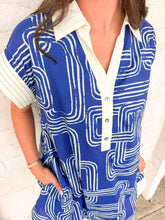 Load image into Gallery viewer, Days Of Wonder Navy Dress