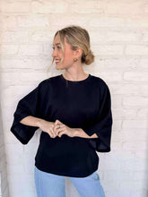 Load image into Gallery viewer, Any Chances Black Top