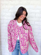 Load image into Gallery viewer, Secrets Are Hidden Pink Jacket