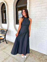 Load image into Gallery viewer, Chasing You Denim Halter Dress
