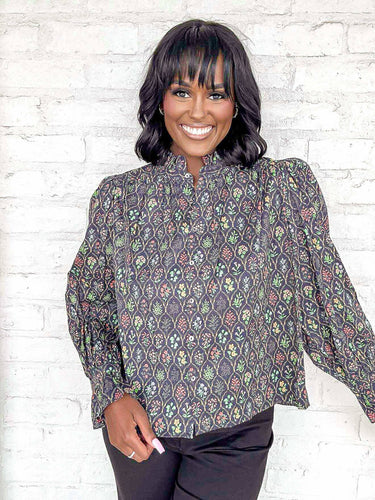 Hold It Together Navy Top