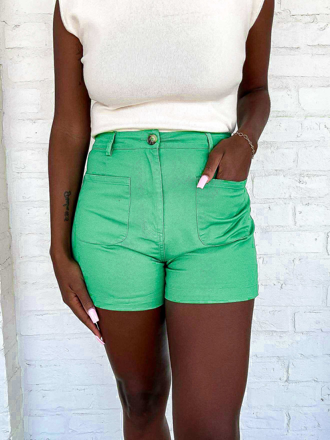 ￼Recap From Here Green short