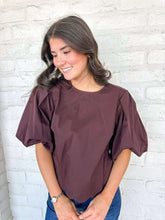 Load image into Gallery viewer, The Camille Brown Top