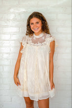 Load image into Gallery viewer, Make A Deal Cream Lace Dress