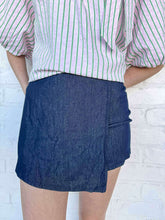 Load image into Gallery viewer, Play That Song High Waisted Denim Skort