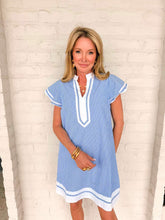Load image into Gallery viewer, THML Waves Of The Sea Blue Dress
