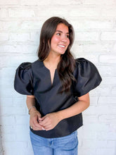 Load image into Gallery viewer, Let It Be Black Top