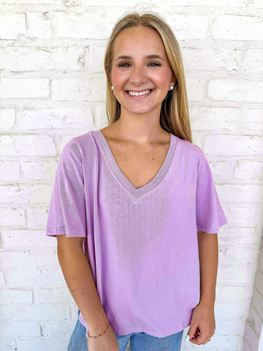 Soft And Comfy Orchid Top
