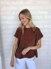 Load image into Gallery viewer, Get Comfy Brown Top