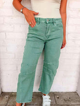 Load image into Gallery viewer, The Hero Olive Barrel Denim Jeans