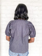 Load image into Gallery viewer, THML Old School Denim Top