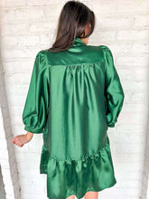 Load image into Gallery viewer, The Afterglow Green Dress