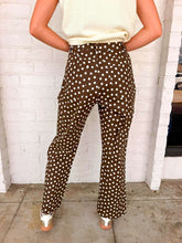 Load image into Gallery viewer, Fall Things Polka Dot Barrel Pants