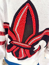 Load image into Gallery viewer, Queen Of Sparkles ULL Oversized Mascot Sweater