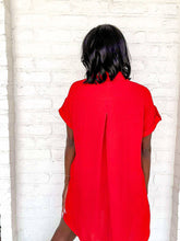 Load image into Gallery viewer, Gameday Essential Red Dress