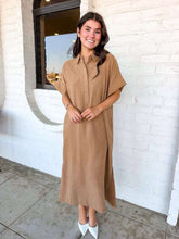 Load image into Gallery viewer, The Kennedy Camel Dress