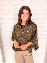 Load image into Gallery viewer, Tell Me Now Brown Jacket Top