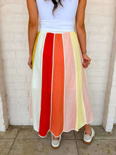 Load image into Gallery viewer, Over The Rainbow Multi Midi Skirt