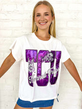 Load image into Gallery viewer, Queen Of Sparkles TCU Metallic Icon Tee