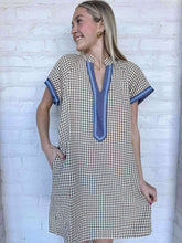 Load image into Gallery viewer, THML Hug Me Tight Brown Dress