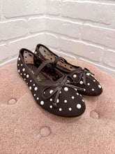 Load image into Gallery viewer, Carly Brown Pearl Ballet Flat
