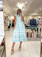 Load image into Gallery viewer, Strong Personality Blue Dress