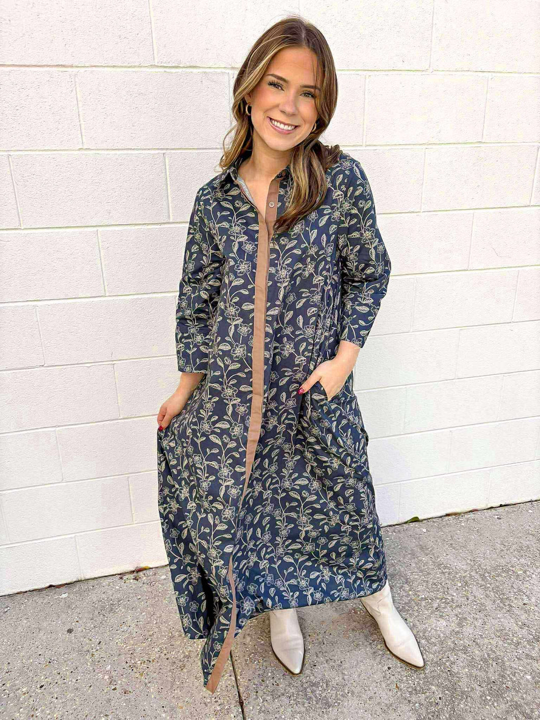 No Limits Navy Dress