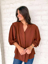 Load image into Gallery viewer, Anything and Everything Mocha Top