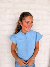 Load image into Gallery viewer, Lead Me There Blue Top
