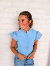 Load image into Gallery viewer, Lead Me There Blue Top