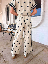 Load image into Gallery viewer, Polka Dot Fever Oatmeal Pant Set