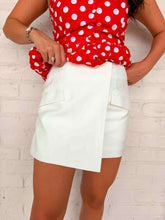 Load image into Gallery viewer, Say More Pocket White Skirt